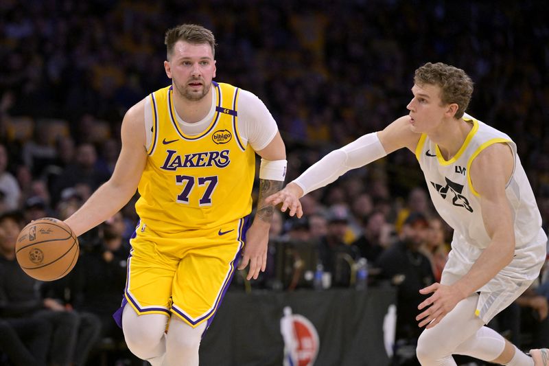 NBA: Utah Jazz at Los Angeles Lakers