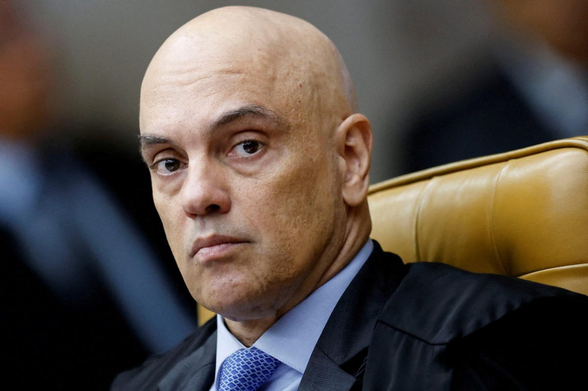Brazil's Supreme Court Judge Alexandre de Moraes attends a session of the Supreme Court in Brasilia, Brazil, November 27, 2024. REUTERS/Adriano Machado